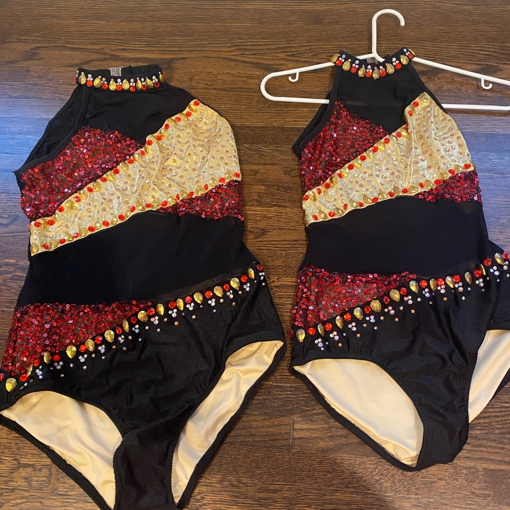 Sequin jazz tap adult dance costumes (contact me if you just want 1) adult S + L